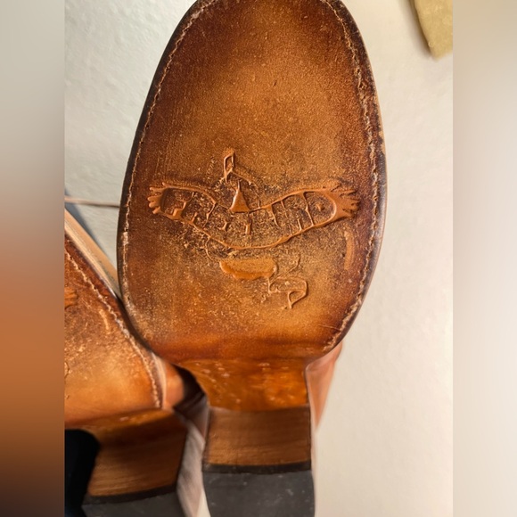 Darling FREEBIRD by Steven Leather Dart Lace Up Boots Whiskey Size 9 LOW PRICE! - Picture 5 of 9